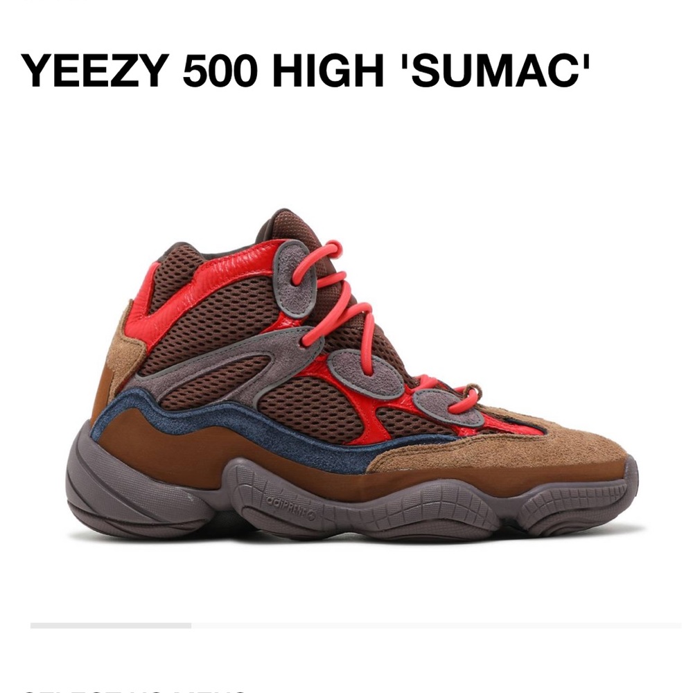 Yeezy 500 High Sumac